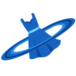 dress and ringed planet