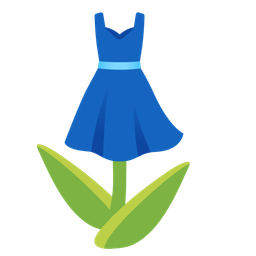 dress and tulip