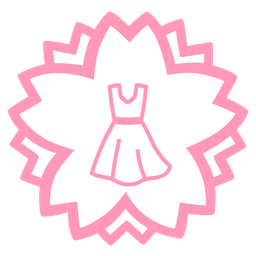 dress and white flower