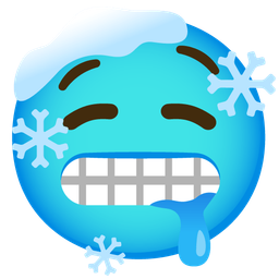 drooling face and cold face