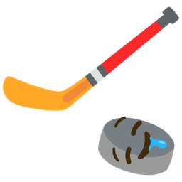 drooling face and ice hockey