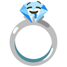 drooling face and ring