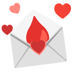 Drop of blood and Love letter