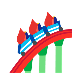 drop of blood and roller coaster