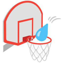 droplet and basketball