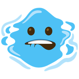 droplet and biting lip