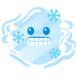 droplet and cold face