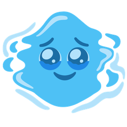 droplet and face holding back tears