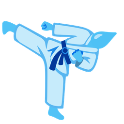 droplet and martial arts uniform