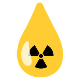droplet and radioactive