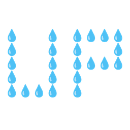 droplet and UP! button