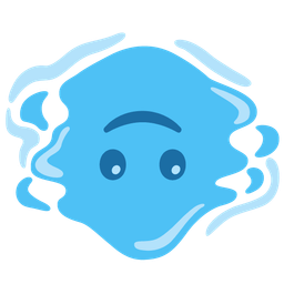 Droplet and Upside-down face