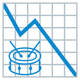 Drum and Chart decreasing