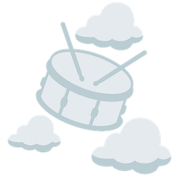 Drum and Cloud
