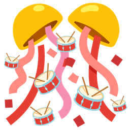 Drum and Confetti ball