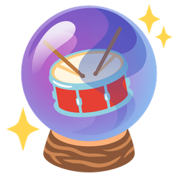 Drum and Crystal ball