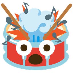 Drum and Exploding head