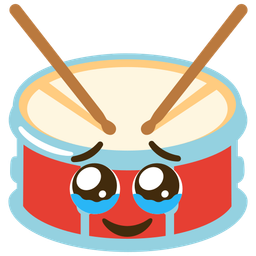 Drum and Face holding back tears