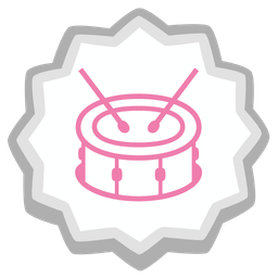 Drum and Fish cake with swirl