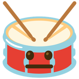 Drum and Neutral face