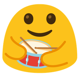 Drum and People hugging