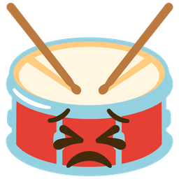 Drum and Persevering face