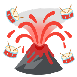 Drum and Volcano