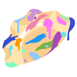 Dumpling and Artist palette