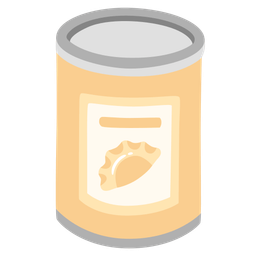 Dumpling and Canned food