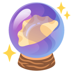 Dumpling and Crystal ball