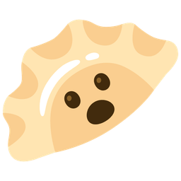 Dumpling and Face with open mouth