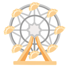 Dumpling and Ferris wheel