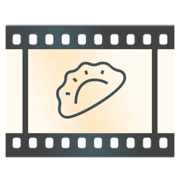 Dumpling and Film frames