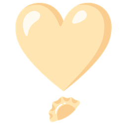 Dumpling and Heart exclamation