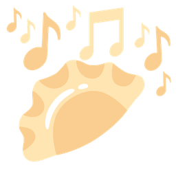 Dumpling and Musical notes