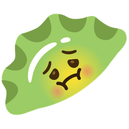 Dumpling and Nauseated face