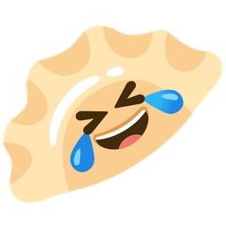 Dumpling and Rolling on the floor laughing