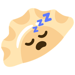 Dumpling and Sleeping face