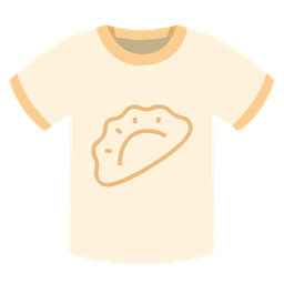 Dumpling and T-shirt