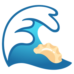 Dumpling and Water wave