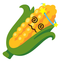 ear of corn and dizzy