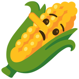 ear of corn and lying face