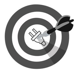 Electric plug and Bow and arrow