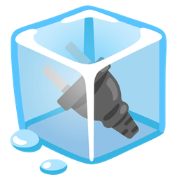 Electric plug and Ice