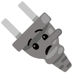 Electric plug and Lying face