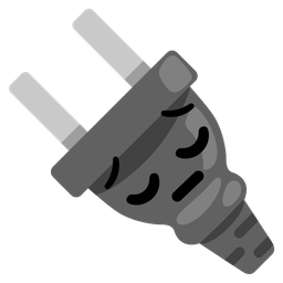 Electric plug and Pensive face