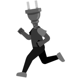 Electric plug and Running shoe