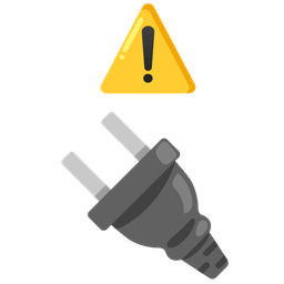 Electric plug and Warning