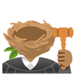 empty nest and balance scale