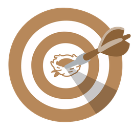 empty nest and bow and arrow